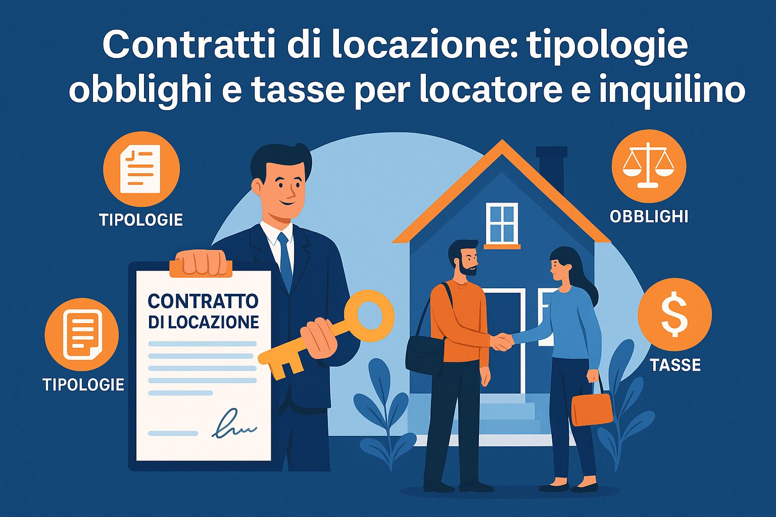 Contratti di locazione: tipologie, obblighi e tassazione nel 2025